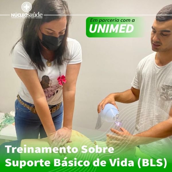 Treinamento sobre Suporte Básico de Vida (BLS), em parceria com a Unimed Sergipe